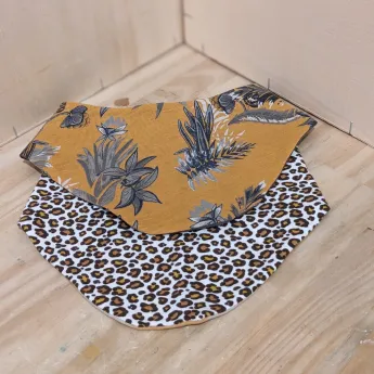 Lot 2 Bavoir / Bandana