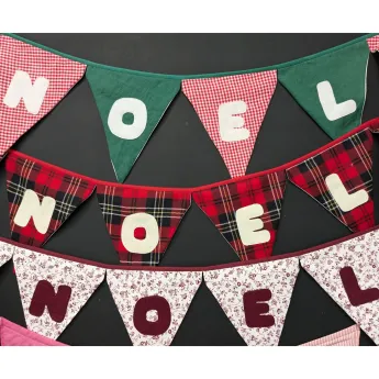 Cours banderole Noël