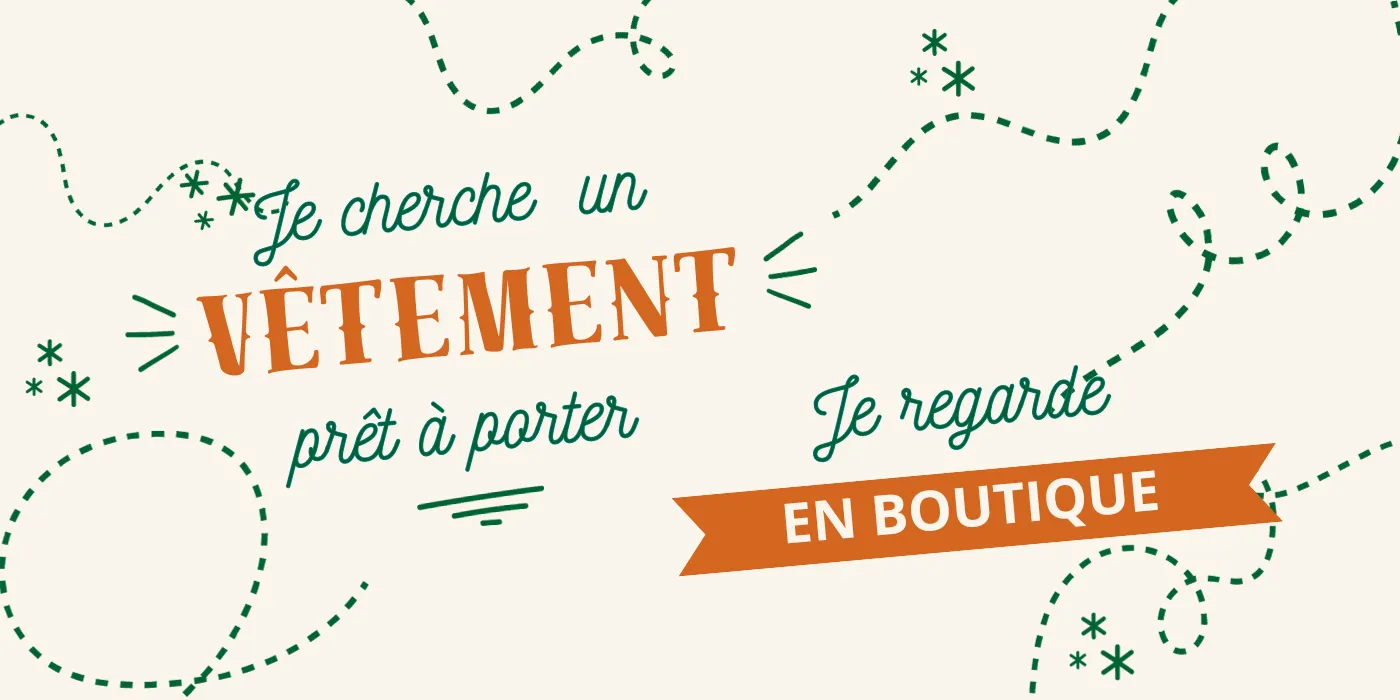 je cherche en boutique